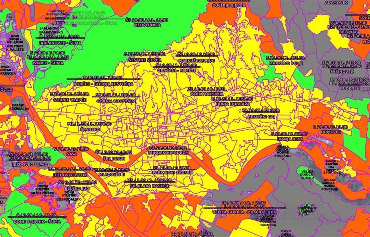 Početno stanje koeficijenata za prilagodbu troškovne vrijednosti obiteljskih kuća