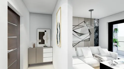 Kaštela, Kaštel Lukšić - Jednosoban stan 60 m2 s lođom novogradnja KREDIT