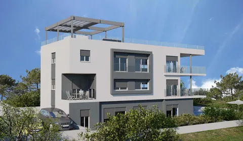 Trogir, Čiovo - Dvosoban stan NOVOGRADNJA 58 m2