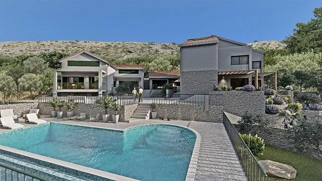 Split, Podstrana - Zemljište s projektom, 5300m2