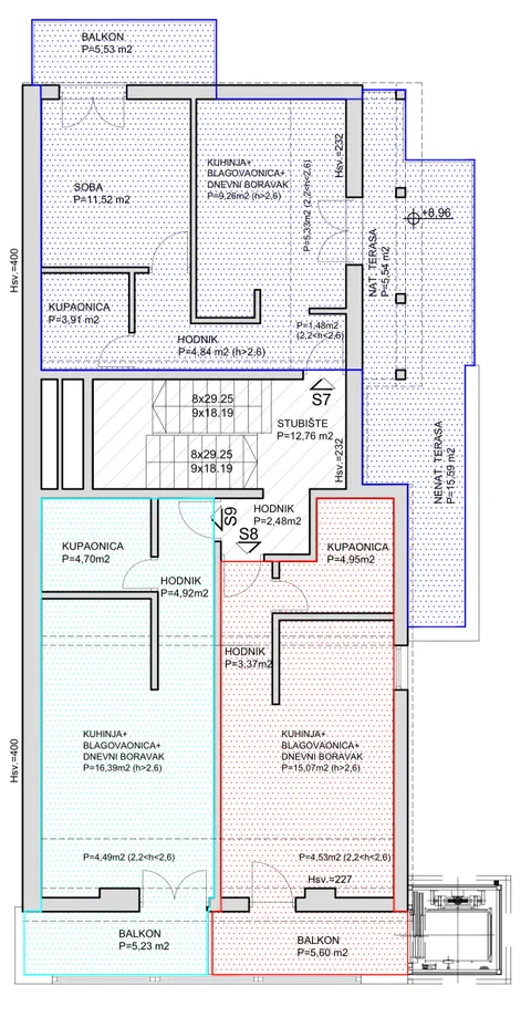Omiš, Lokva Rogoznica - Stan prvi red uz more 46,20 m2