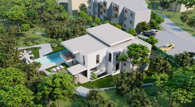 Trogir, Čiovo - Zemljište s projektom luksuzne vile