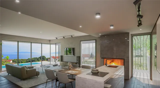 Opatija, Kastav - Četverosoban stan u luksuznom kompleksu 172 m2