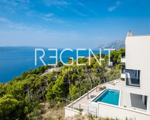 Makarska, Brela - Luksuzna vila s panoramskim pogledom na more 317 m2