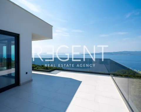 Makarska, Brela - Luksuzna vila s panoramskim pogledom na more 317 m2