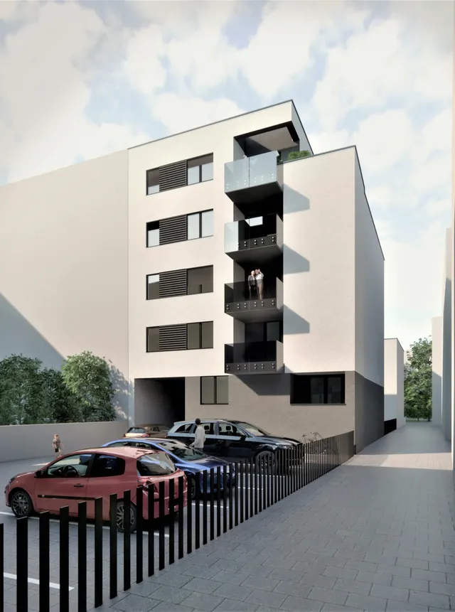 Zagreb, Trešnjevka - moderan dvosoban stan 65 m2 s garažnim parkirnim mjestom i spremištem novogradnja