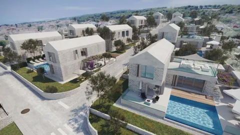 Brač, Supetar – Kompleks luksuznih vila u nizu