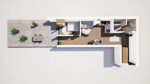 Zagreb, Trešnjevka - dvosoban stan 56 m2 novogradnja