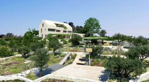 Sevid, Dvornica - Građevinsko zemljište s projektom luksuzne vile