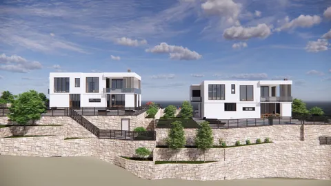 Split, Klis - Zemljište 1800 m2 s projektom za dvije vile