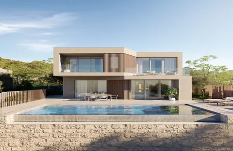 Trogir, Sevid - Luksuzna vila prvi red do mora 350 m2