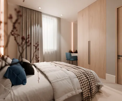 Trogir, Čiovo – Apartman u luksuznom apartmanskom naselju u blizini mora 52,04 m2