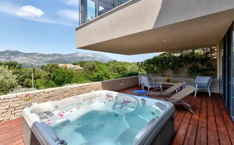 Korčula - Moderne dizajnerske vile s pogledom na more