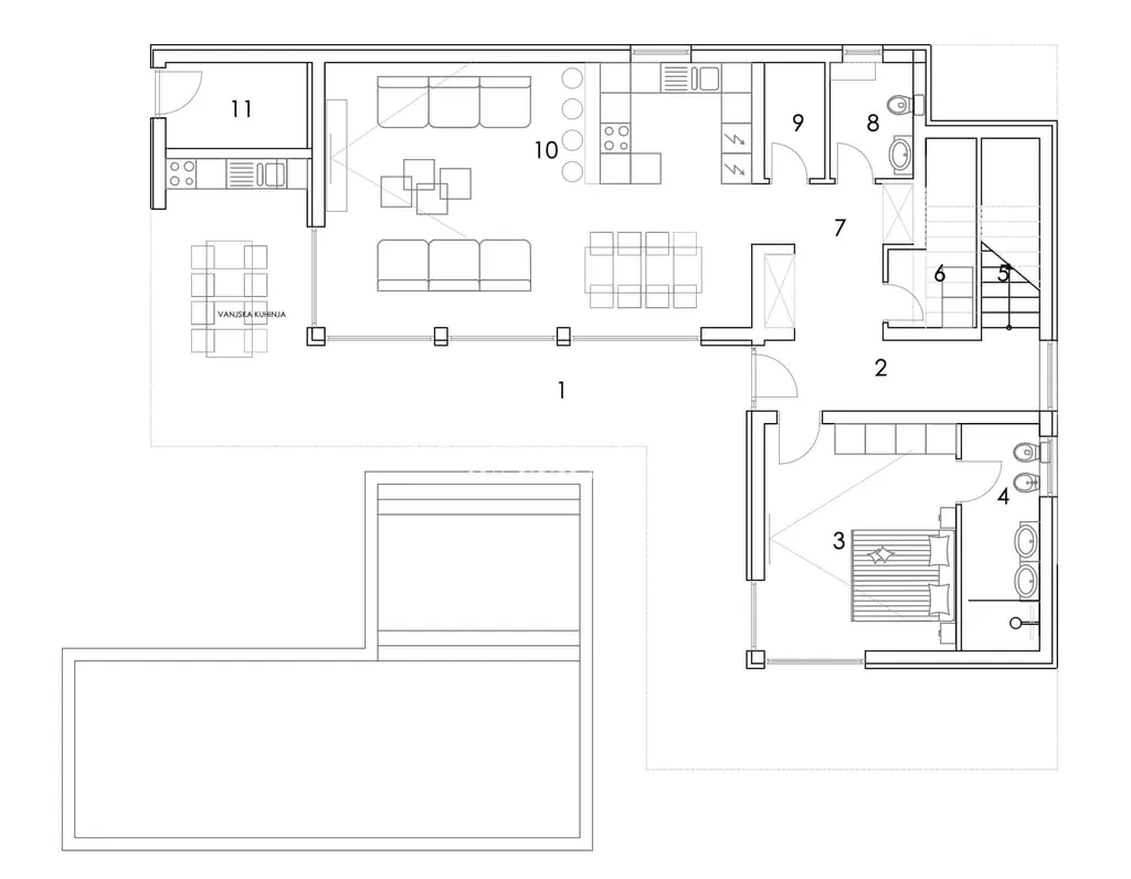 Istra, Bale - Luksuzna vila s bazenom, novogradnja 238,75 m2