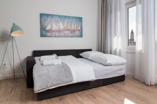 Trogir, centar - Jednosoban stan sa prekrasnim pogledom i loggiom 63 m2