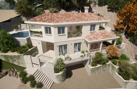 Makarska, Baška Voda - Luksuzna vila s pogledom na more
