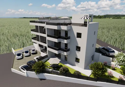 Trogir, Okrug Gornji - Dvosoban stan sa balkonom i krovnom terasom 67,19 m²