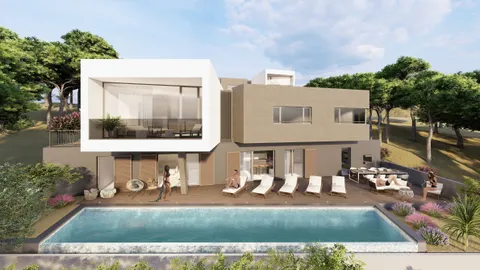 Trogir, Seget Donji - Ekskluzivna vila s bazenom i pogledom na more 330 m2