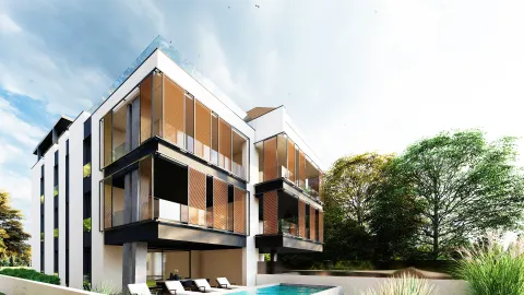 Zadar, Diklo - Luksuzan četverosoban stan s vrtom 152 m2, NOVOGRADNJA