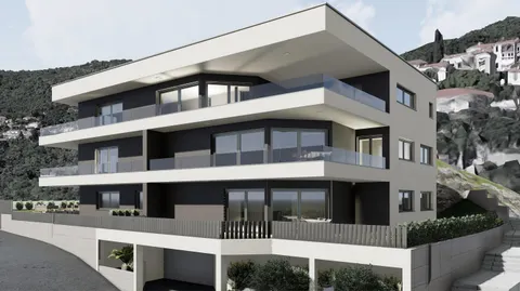 Kvarner, Opatija – Luksuzan dvosoban stan s pogledom na more 89 m2