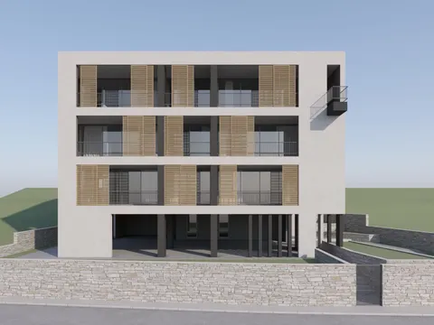 Korčula, Vela Luka - Ekskluzivni stan u izgradnji prvi red uz more 118 m2