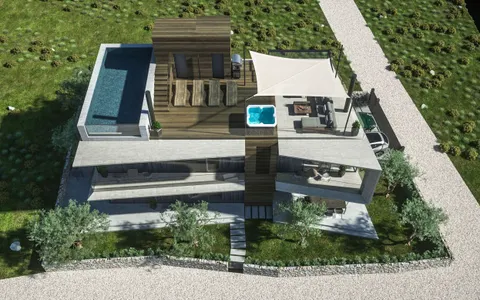 Sukošan – Luksuzna moderna vila s bazenom 441 m2