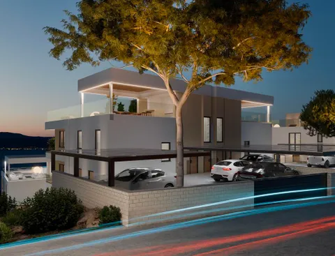 Trogir, Čiovo - Penthouse u luksuznom apartmanskom naselju u blizini mora 72 m2