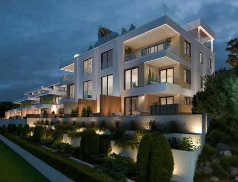 Trogir, Čiovo - Penthouse u luksuznom apartmanskom naselju u blizini mora 82 m2