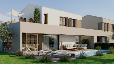 Istra, Poreč - Moderna vila s bazenom 165 m2