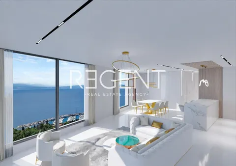 Opatija, Ičići – Luksuzan trosoban stan s jacuzzijem 144m2