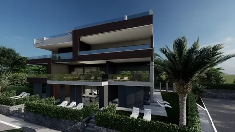 Zadar, Zaton - Luksuzan trosoban stan, 75 m2
