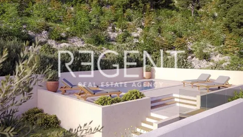 Rogoznica, Ražanj - Vila u izgradnji prvi red uz more 250 m2