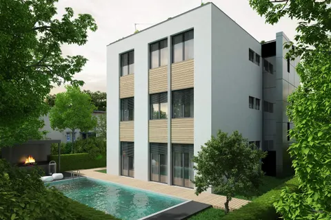 Zagreb, Srebrnjak - Ekskluzivan peterosoban stan s vrtom i bazenom 150 m2 novogradnja