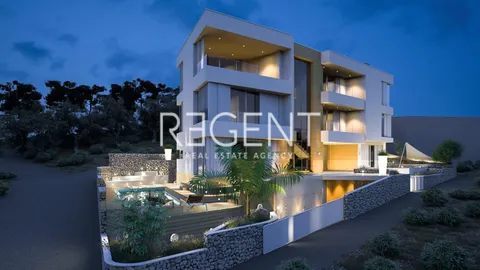 Trogir, Čiovo - Luksuzna novoizgrađena vila 100 m od mora, 579m2