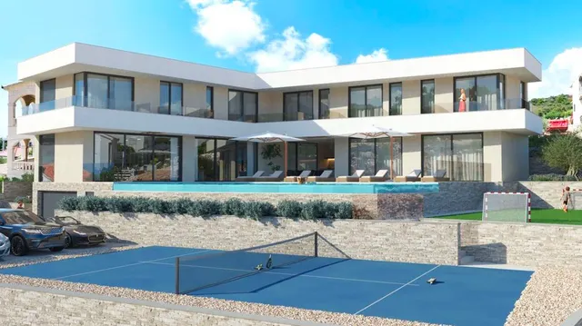 Rogoznica, Kanica - Moderna vila s pogledom na more 400 m2