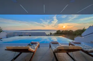 Makarska, Baška Voda - Luksuzna vila 400 m2 s pogledom na more