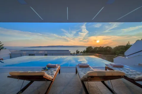 Makarska, Baška Voda - Luksuzna vila 400 m2 s pogledom na more