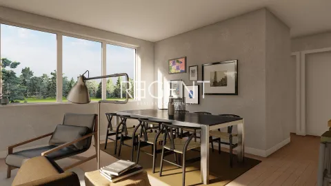 Zagreb, Remete - Moderan trosoban stan s vrtom u stambenoj novogradnji 125 m2