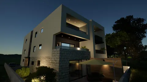 Žaborić – Luksuzan stan 87 m² s terasom i vrtom