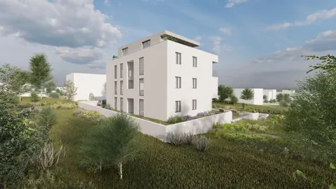 Split, Kaštel Lukšić - Trosoban stan s prostranim vrtom 68 m2 novogradnja