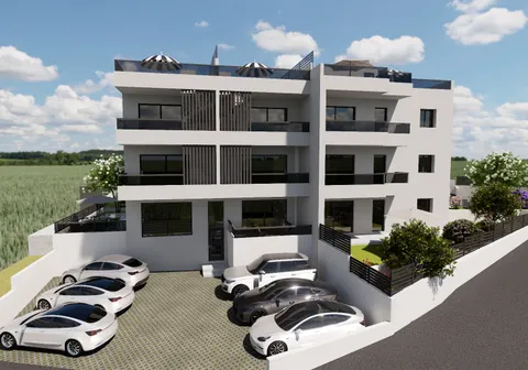 Trogir, Okrug Gornji - Dvosoban stan sa balkonom i krovnom terasom 66,29 m²