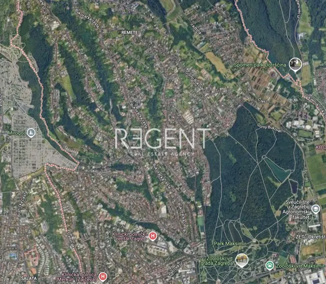Zagreb, Maksimir - Građevinsko zemljište 2000 m2