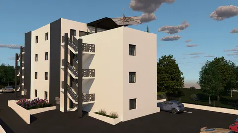 Trogir – Dvosoban stan s balkonom 56 m2 NOVOGRADNJA