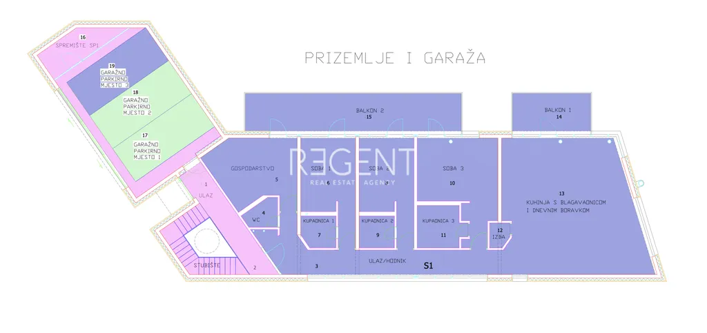 Zagreb, Šestine - Moderan stan u novoizgrađenoj vili 280 m2