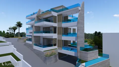 Šibenik, Grebaštica - Trosoban stan s bazenom 115 m2 NOVOGRADNJA