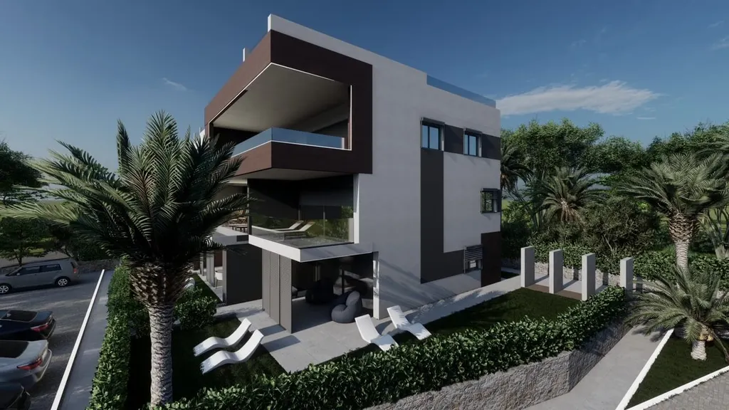 Zadar, Zaton - Luksuzna stambena novogradnja 20 metara od mora