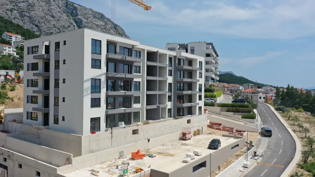 Makarska – Stambena zgrada u centru grada u izgradnji