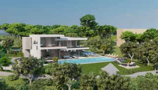 Trogir, Čiovo - Zemljište s projektom luksuzne vile