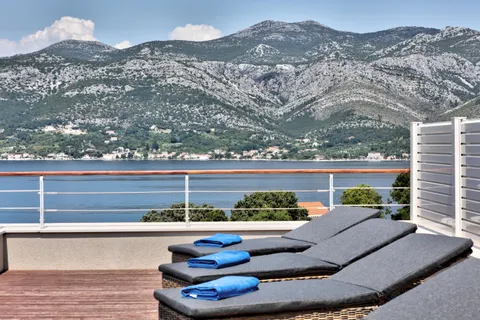 Korčula - Moderne dizajnerske vile s pogledom na more