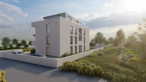 Split, Kaštel Lukšić - Trosoban stan s prostranim vrtom 68 m2 novogradnja